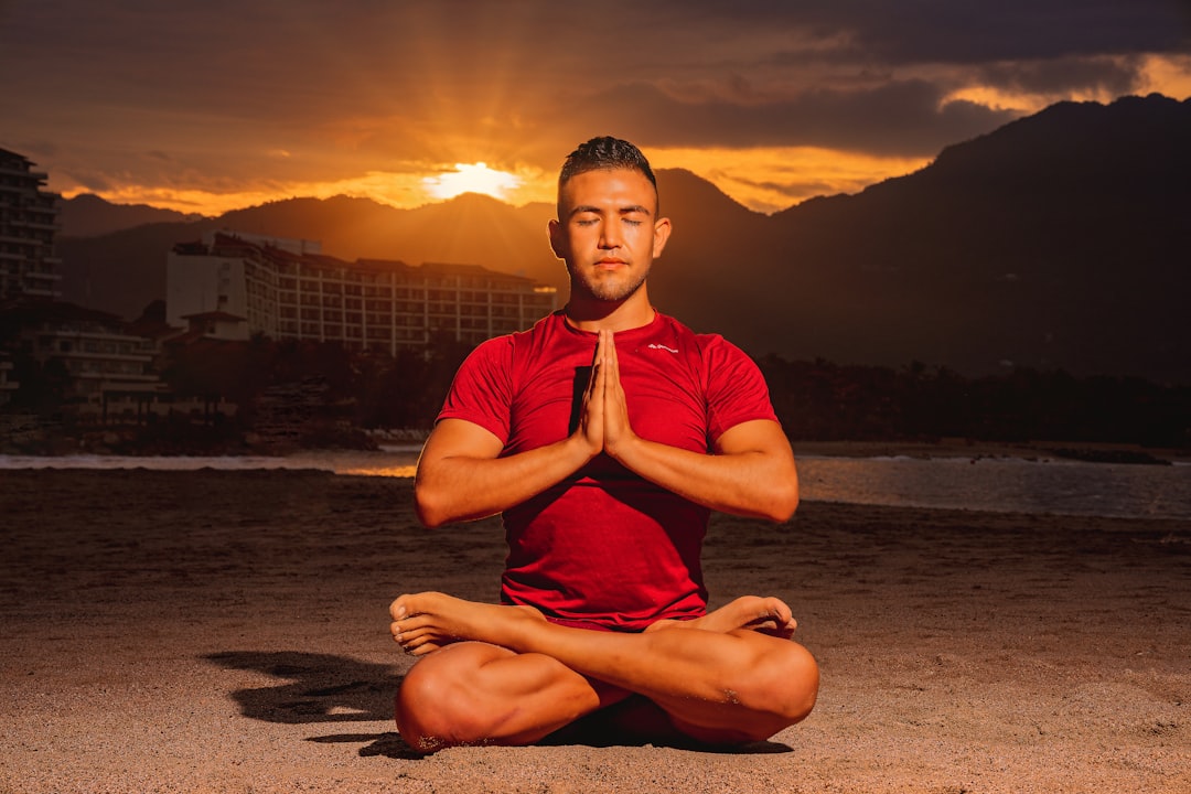 Yoga et méditation homme